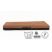 Orthopedic bed - brown Oxford fabric