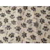 Cover for transport box COOL PET Plus beige with brown paws