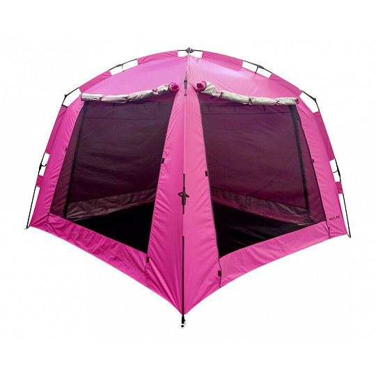 Tent COOLPET Comfort 3 x 3 m Color: green - khaki/mustard and floor for the tent Tent COOLPET Comfort 3 x 3 m Color: green - khaki/mustard and floor for the tent