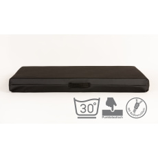 Orthopedic Bed - Black Eco Leather