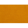 Orthopedic bed velour mustard color, bottom brown eco-leather 12 sizes
