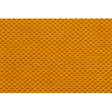 Orthopedic bed velour mustard color, bottom brown eco-leather 12 sizes