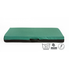 Orthopedic bed - green Oxford material