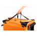 Custom transport boxes, made to order, orange