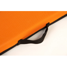 Orthopedic bed - orange Oxford fabric