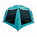 Tent COOLPET Comfort 3 x 3 m Color: green - khaki/mustard and floor for the tent