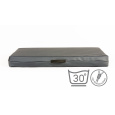 Pet bed - gray eco-leather