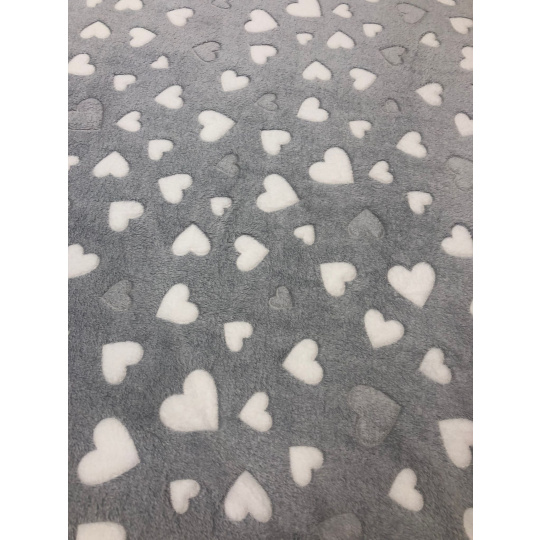 Vlieskissen 70*50cm Hearts
