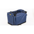 Custom transport boxes, made to order, dark blue