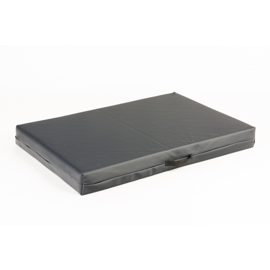 Orthopedic Bed - Gray Eco Leather Orthopedic Bed - Gray Eco Leather