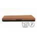 Pet bed - brown Oxford fabric