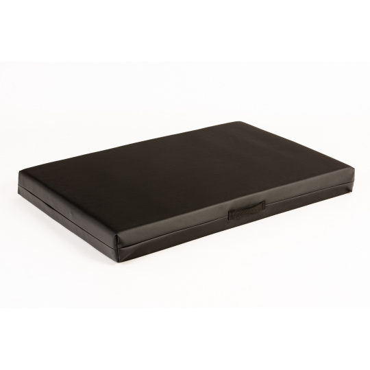 Replacement covers for mattresses, beds black eco leather