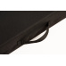 Pet bed - black Oxford material