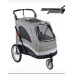 Petstro stroller with grooming table large - color gray/black + free lamb mat