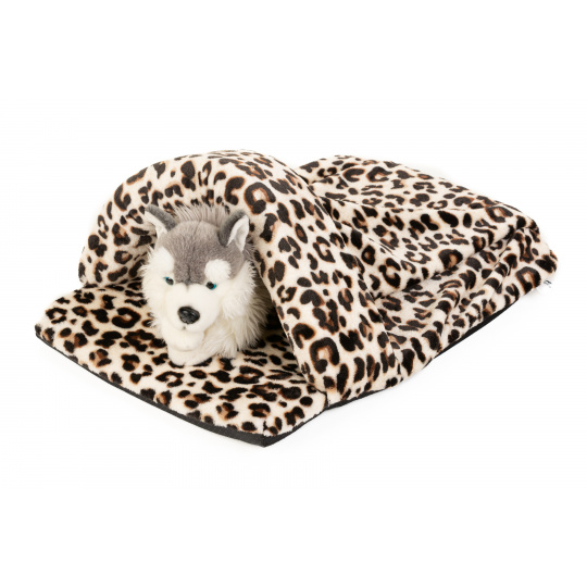 Pelíšek - "slipper" tiger-striped