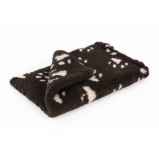 Vet Bed Dog Mat - Dark Brown/Beige Paws Vet Bed Dog Mat - Dark Brown/Beige Paws