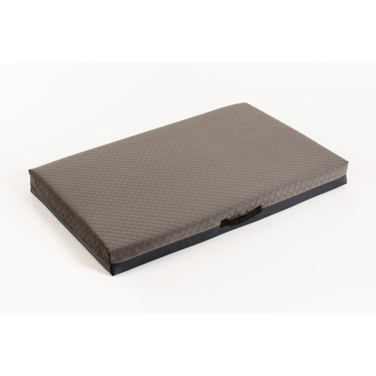 Orthopedic bed - ash black/gray eco leather Orthopedic bed - ash black/gray eco leather