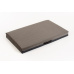 Orthopedic bed - ash black/gray eco leather