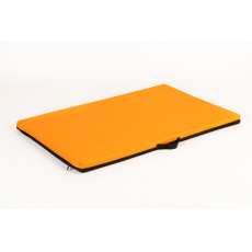 Dog bed Oxford textile orange foam board standard