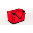 Custom transport boxes, made to order, red