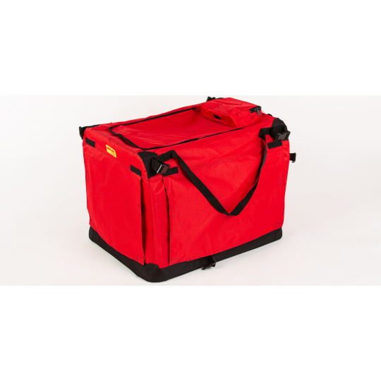 Custom transport boxes, made to order, red