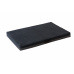 Pet bed - black velour/black eco leather