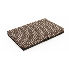 Orthopedic bed - brown paws Oxford fabric