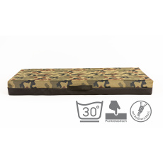 Orthopedic Bed - Oxford Material Camouflage