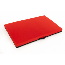 Orthopedic bed - red Oxford fabric Orthopedic bed - red Oxford fabric