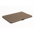 Replacement covers for mattresses, beds brown/beige paw prints