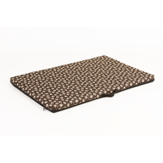 Replacement covers for mattresses, beds brown/beige paw prints